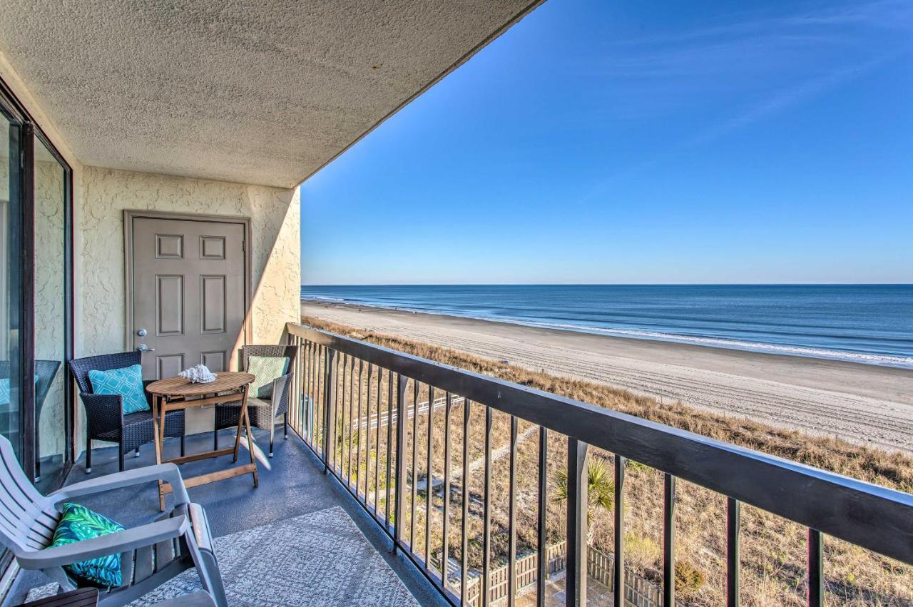 Luxury Myrtle Beach Condo Oceanfront With Hot Tub! Exterior photo