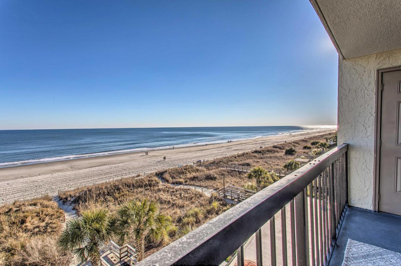 Luxury Myrtle Beach Condo Oceanfront With Hot Tub! Exterior photo